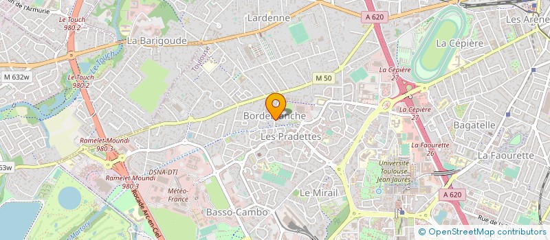 localisation de l'entreprise HOOK IN TRACK PRODUCTION à TOULOUSE