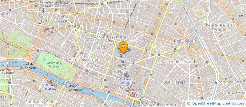 localisation de l'entreprise HOOK INVEST 1  PARIS
