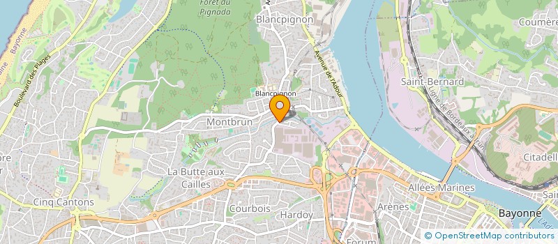 localisation de l'entreprise HOOKAH  ANGLET