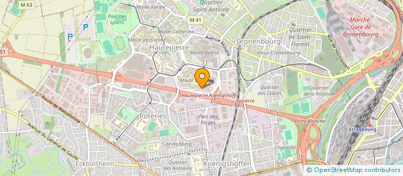 localisation de l'entreprise HOOKAH FLY à STRASBOURG
