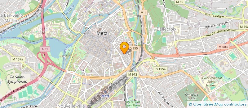 localisation de l'entreprise HOOKAH SHOP à METZ