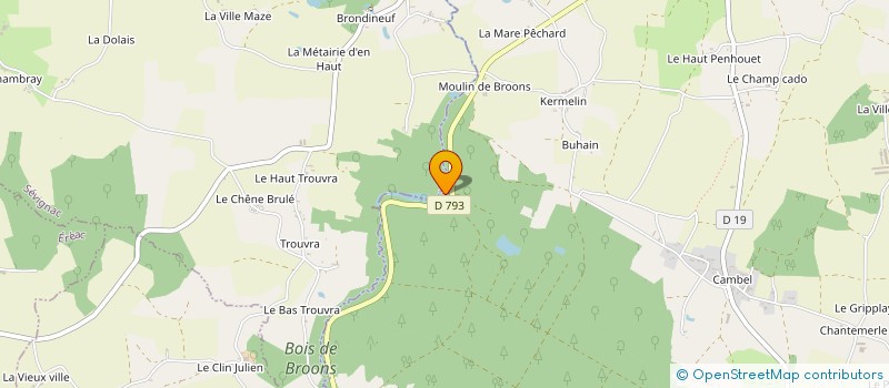 localisation de l'entreprise HOOKE AND WILDING  BROONS