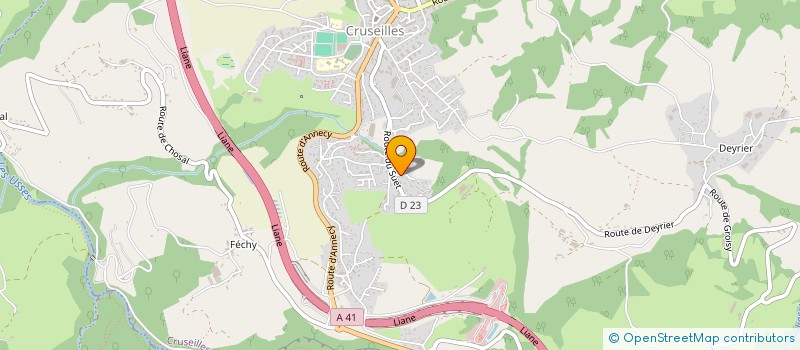 localisation de l'entreprise HOOKIPA DESIGN  CRUSEILLES