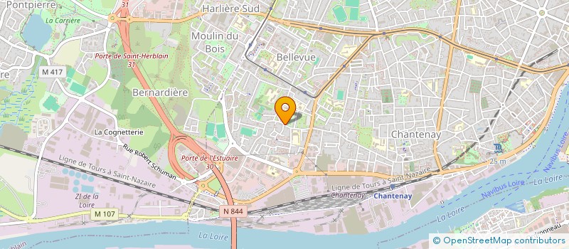 localisation de l'entreprise HOOKUSAI à NANTES