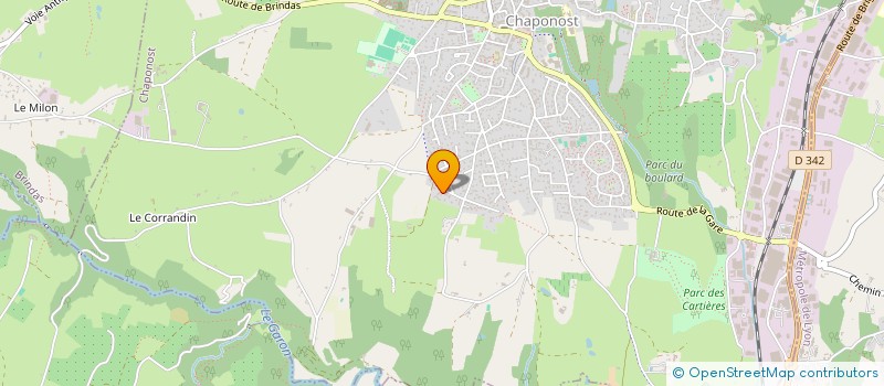 localisation de l'entreprise HOOLI  CHAPONOST