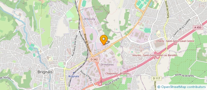 localisation de l'entreprise HOORI PROTECTION INCENDIE  MORNANT