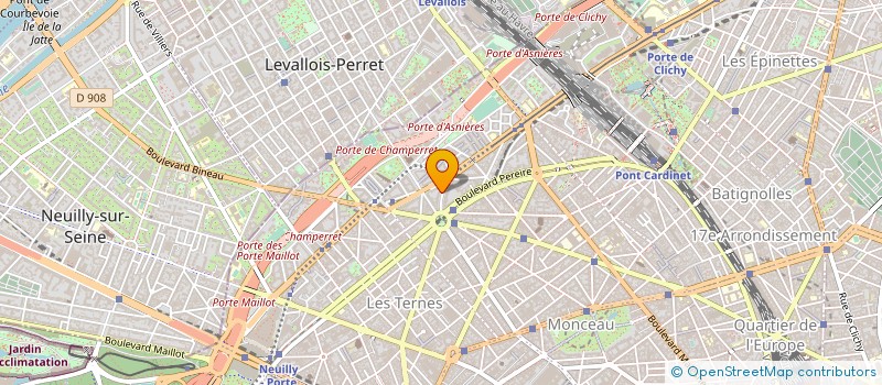 localisation de l'entreprise HOOS - HOME & OFFICE ONLINE SERVICES à PARIS