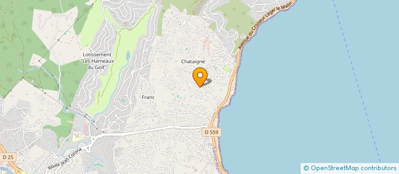 localisation de l'entreprise HOOVAR à SAINTE-MAXIME