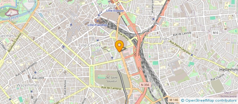 localisation de l'entreprise HOOVER JEUNES à LILLE
