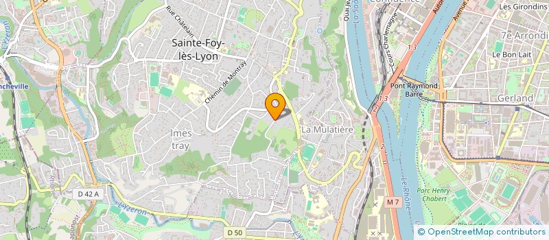 localisation de l'entreprise HOP 225  SAINTE-FOY-LES-LYON