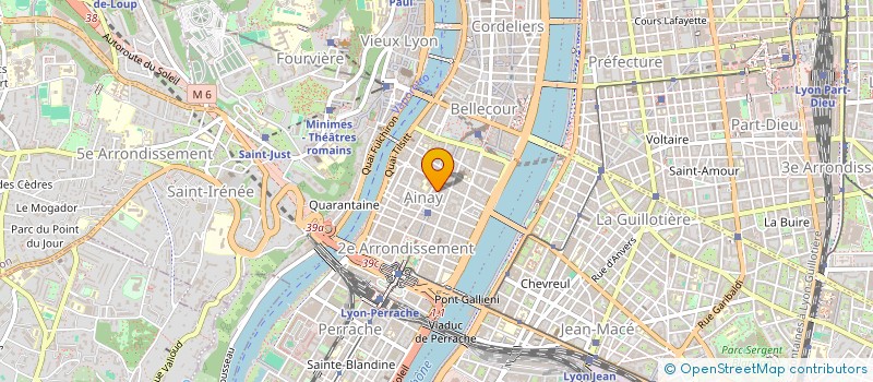 localisation de l'entreprise HOP ACADEMY  LYON