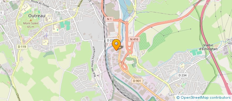 localisation de l'entreprise HOP ALE WINE  SAINT-LEONARD