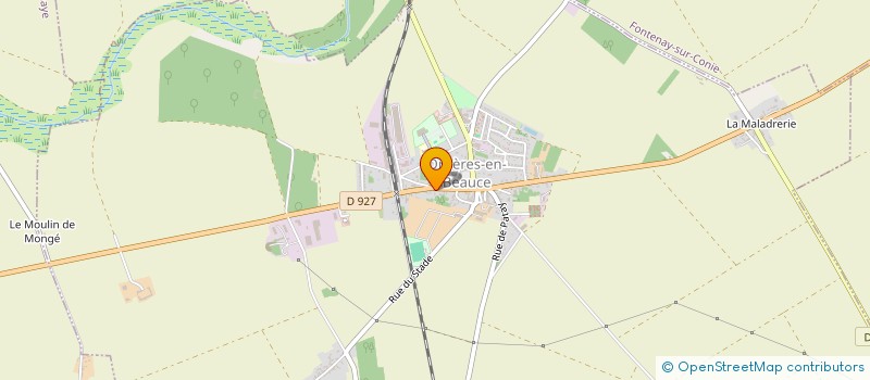 localisation de l'entreprise HOP COACHING à ORGERES-EN-BEAUCE