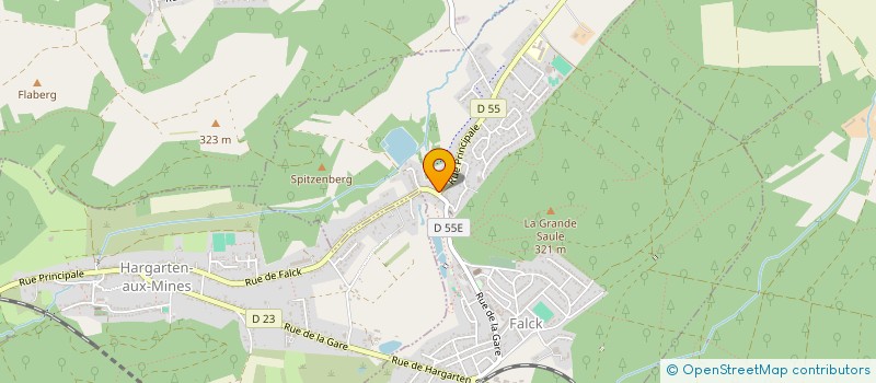 localisation de l'entreprise HOP DOG  BERVILLER-EN-MOSELLE