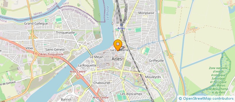 localisation de l'entreprise HOP-FROG à ARLES