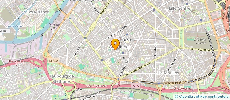 localisation de l'entreprise HOP[I]  LILLE