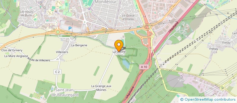 localisation de l'entreprise HOP-LA ATLANTIS  SAINT-JEAN-DE-BEAUREGARD