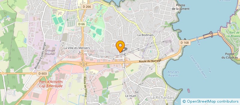 localisation de l'entreprise HOP ON TAXI  SAINT-MALO