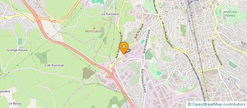 localisation de l'entreprise HOP SQUARE DEVELOPPEMENT  SAINT-ETIENNE