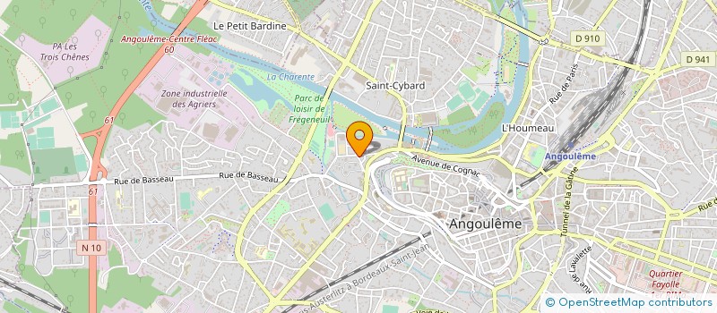 localisation de l'entreprise HOP ! STUDIO à ANGOULEME