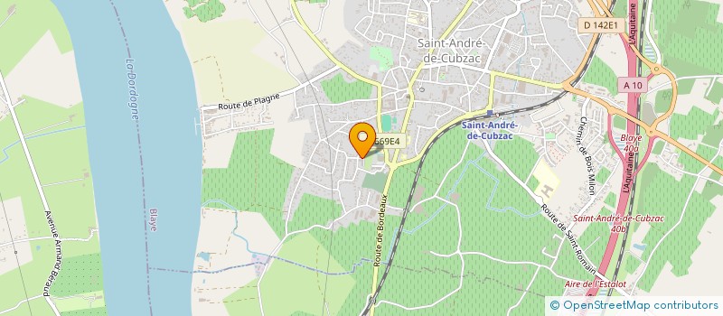 localisation de l'entreprise HOP'VTC  SAINT-ANDRE-DE-CUBZAC