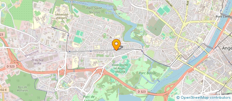 localisation de l'entreprise HOPALE ESTHETIC  ANGERS