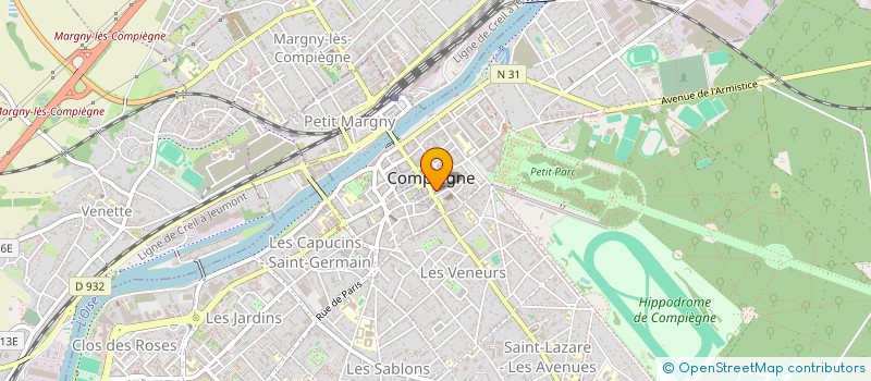 localisation de l'entreprise HOPCHET ALENCON à COMPIEGNE