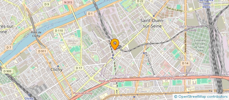localisation de l'entreprise HOPCOZ à SAINT-OUEN-SUR-SEINE