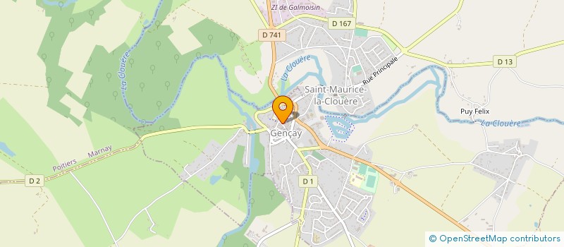 localisation de l'entreprise HOPE  GENCAY