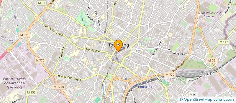 localisation de l'entreprise HOPE à TOURCOING