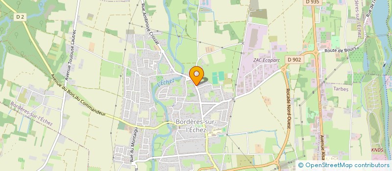 localisation de l'entreprise HOPE  BORDERES-SUR-L'ECHEZ