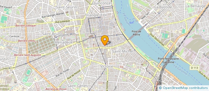 localisation de l'entreprise HOPE  BORDEAUX