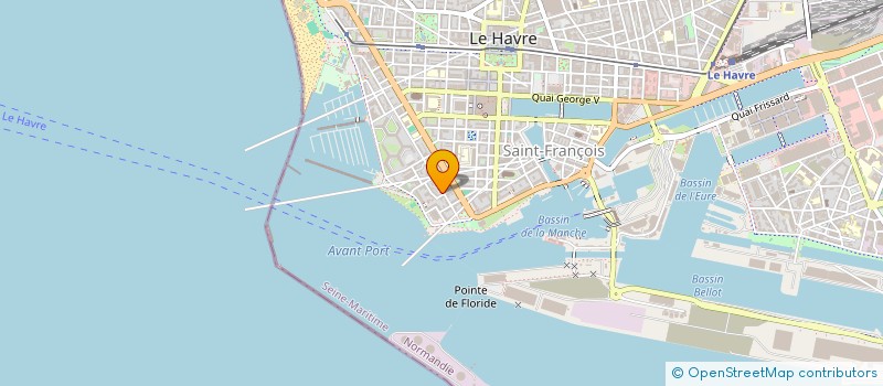 localisation de l'entreprise HOPE à LE HAVRE