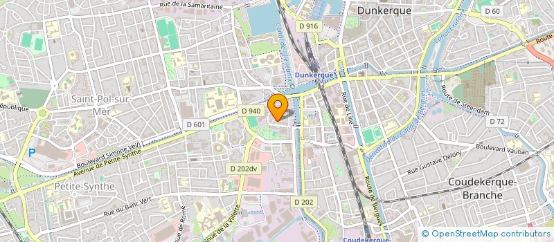 localisation de l'entreprise HOPE à DUNKERQUE