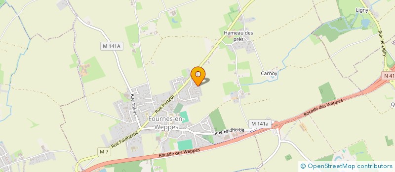 localisation de l'entreprise HOPE à FOURNES-EN-WEPPES