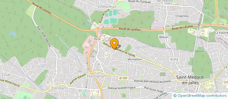 localisation de l'entreprise HOPE  SAINT-MEDARD-EN-JALLES