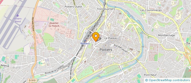 localisation de l'entreprise HOPE  POITIERS