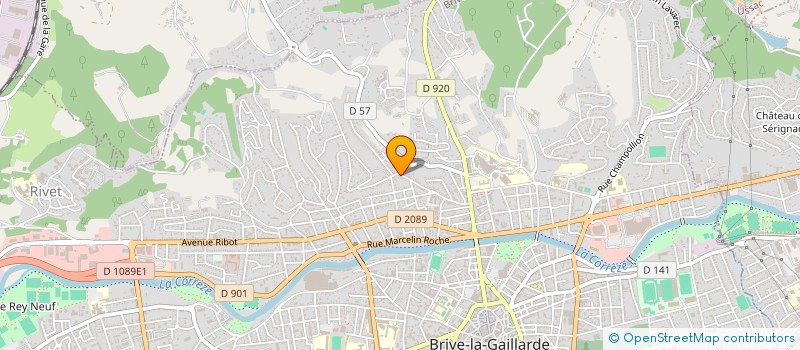 localisation de l'entreprise HOPE  BRIVE-LA-GAILLARDE