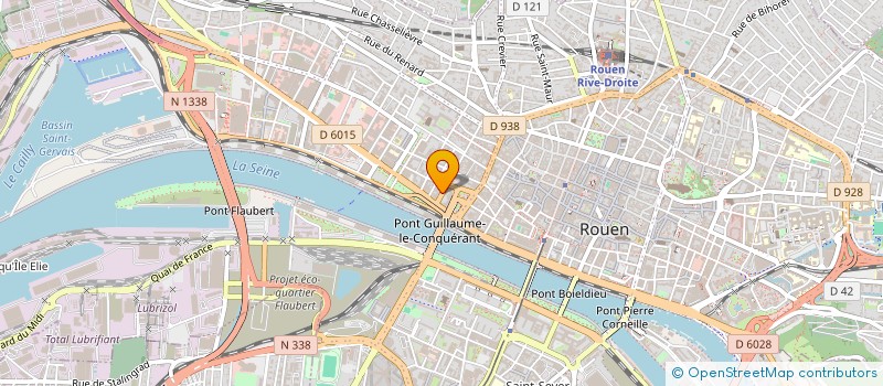 localisation de l'entreprise HOPE à ROUEN