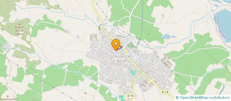 localisation de l'entreprise HOPE  CAZOULS-LES-BEZIERS