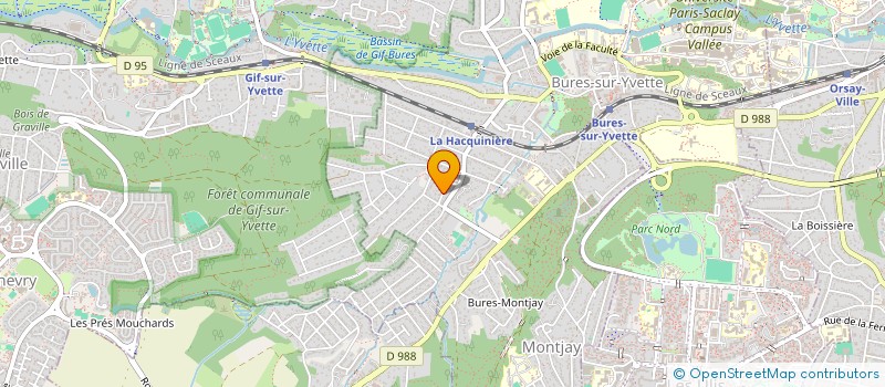 localisation de l'entreprise HOPE à BURES-SUR-YVETTE
