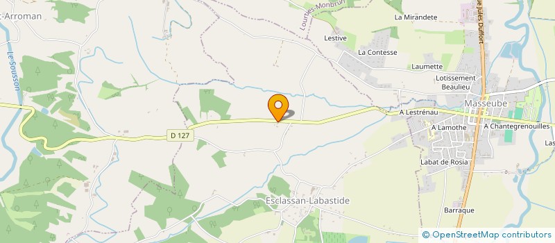 localisation de l'entreprise HOPE  ESCLASSAN-LABASTIDE