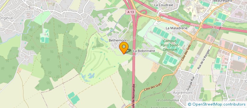 localisation de l'entreprise HOPE AND HUG  POISSY