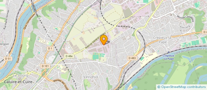 localisation de l'entreprise HOPE AND NOBLE  CALUIRE-ET-CUIRE