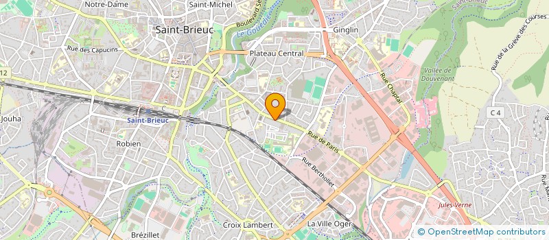 localisation de l'entreprise HOPE AND VIDES à SAINT-BRIEUC