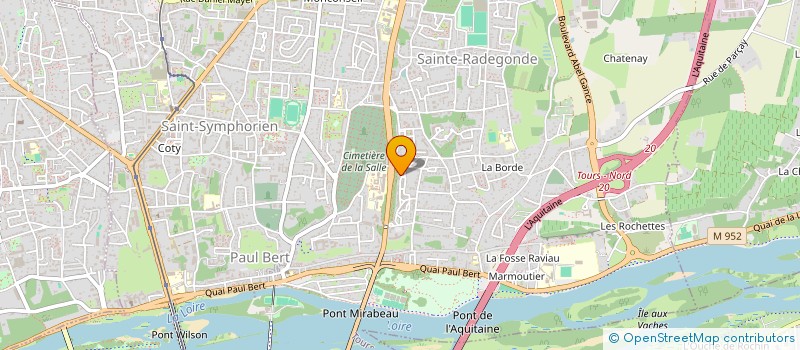 localisation de l'entreprise HOPE CHARITY  TOURS