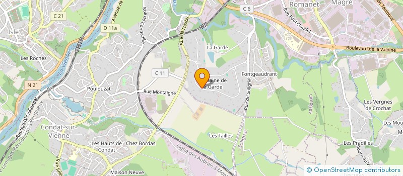 localisation de l'entreprise HOPE & CO à LIMOGES