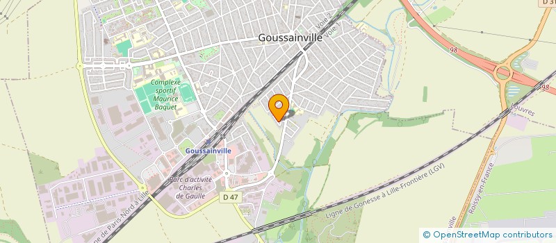 localisation de l'entreprise HOPE COLLECTIF  GOUSSAINVILLE