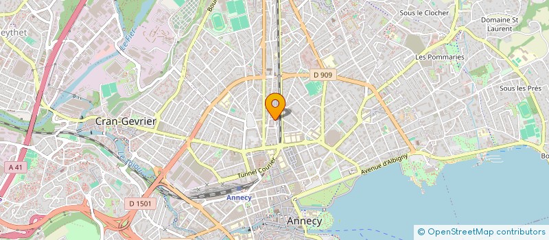 localisation de l'entreprise HOPE ESPOIR à ANNECY