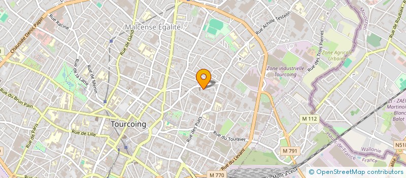 localisation de l'entreprise HOPE FOR A BETTER FUTURE à TOURCOING